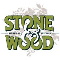 Stone and wood logo
